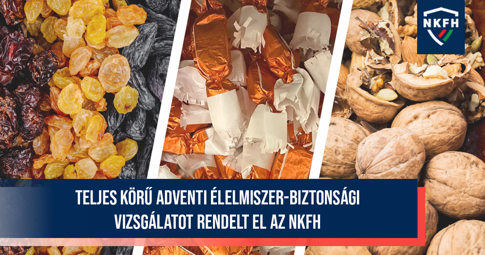 Teljes körű adventi élelmiszer-biztonsági vizsgálatot rendelt el az NKFH a karácsonyi vásárokban, piacokon, boltokban és ideiglenes árusítóhelyeken